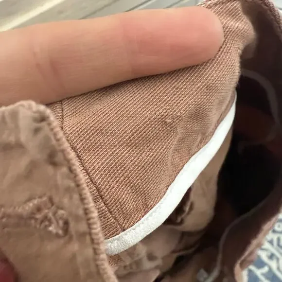 WILFRED ARITZIA Women's 8 Allant Linen Pants Cropped Waist Tie Moroccan Spice - Picture 13 of 16